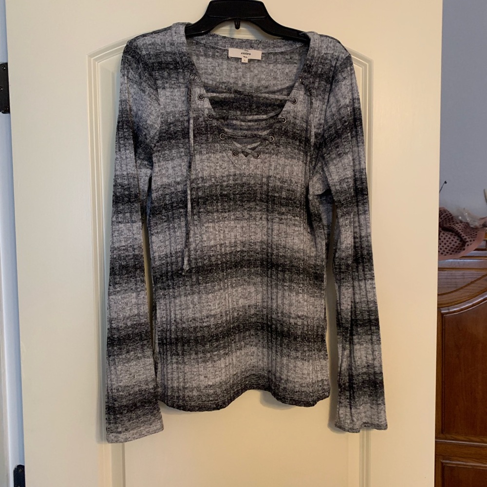 Fitted Long Sleeve Top